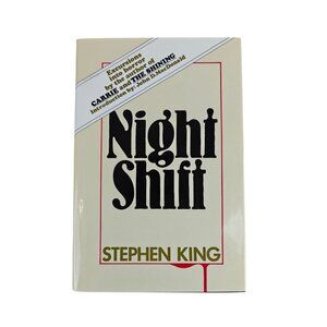 Night Shift Stephen King Hardcover 1978 1st Edition Doubleday Horror Stories